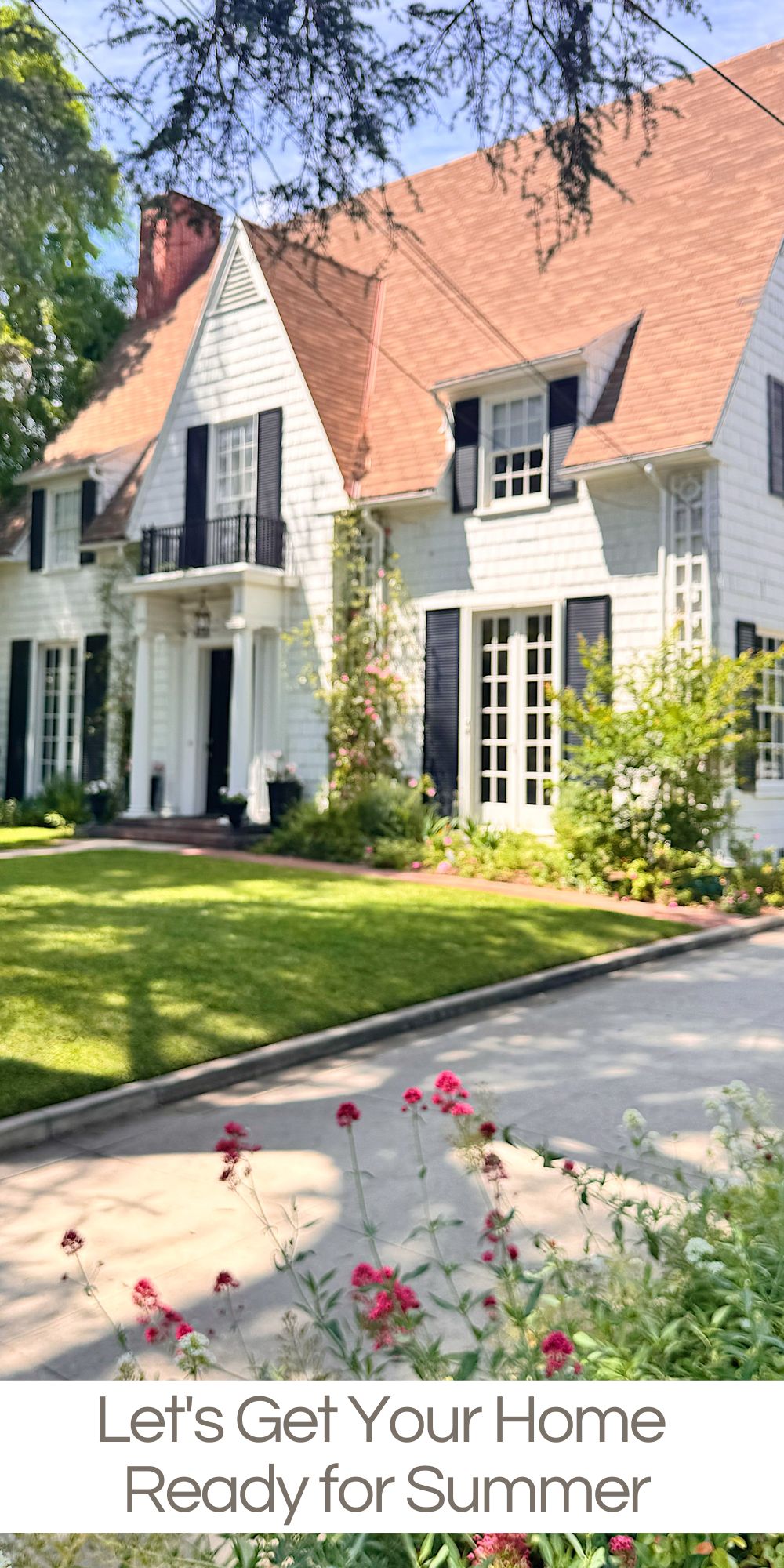 There is something about this time of year that makes me want to open the doors, step outside, and give everything a fresh start.