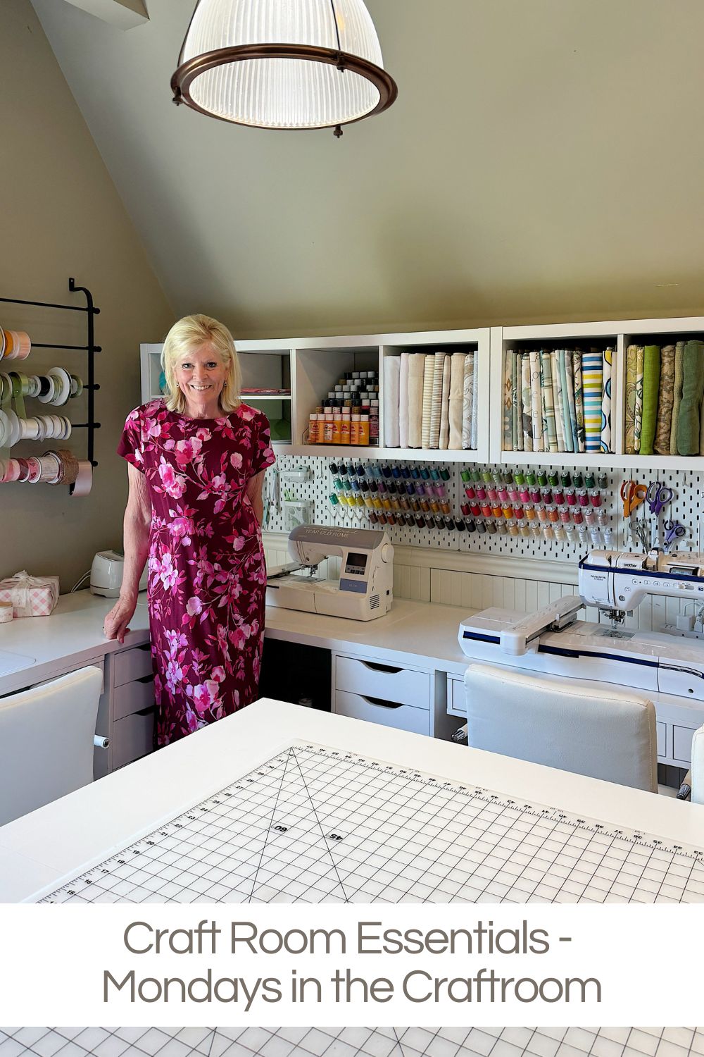 Craft Room Essentials are the key to creating a space that actually works for you.