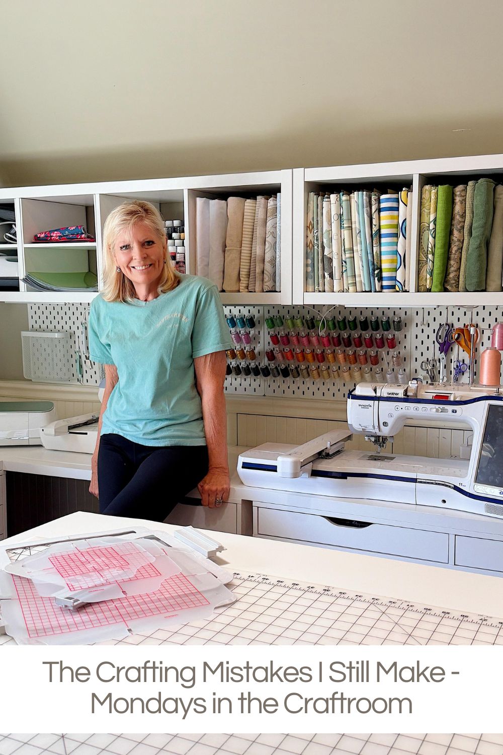Welcome to Craft Room Confidential. Today, I am sharing some behind-the-scenes lessons from my craft room and a few of the crafting mistakes that taught me a lot.