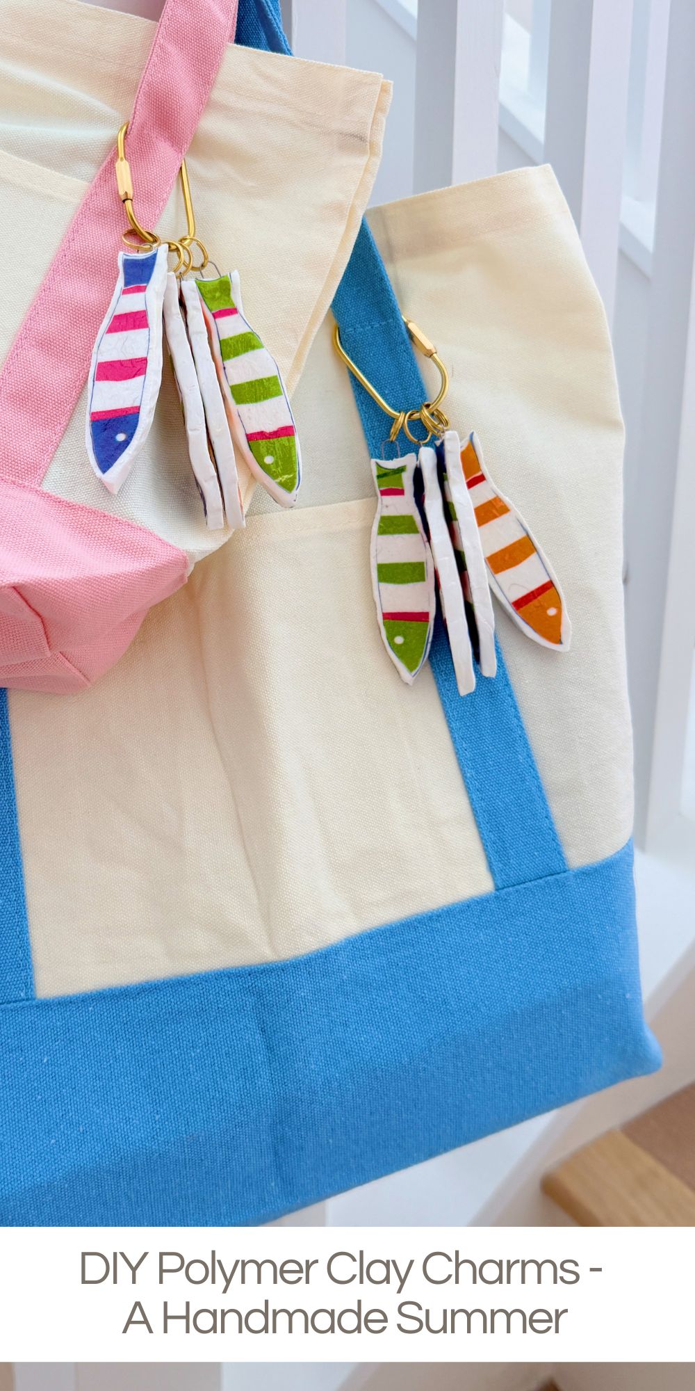 These DIY polymer clay charms are a great summer project from A Handmade Summer.