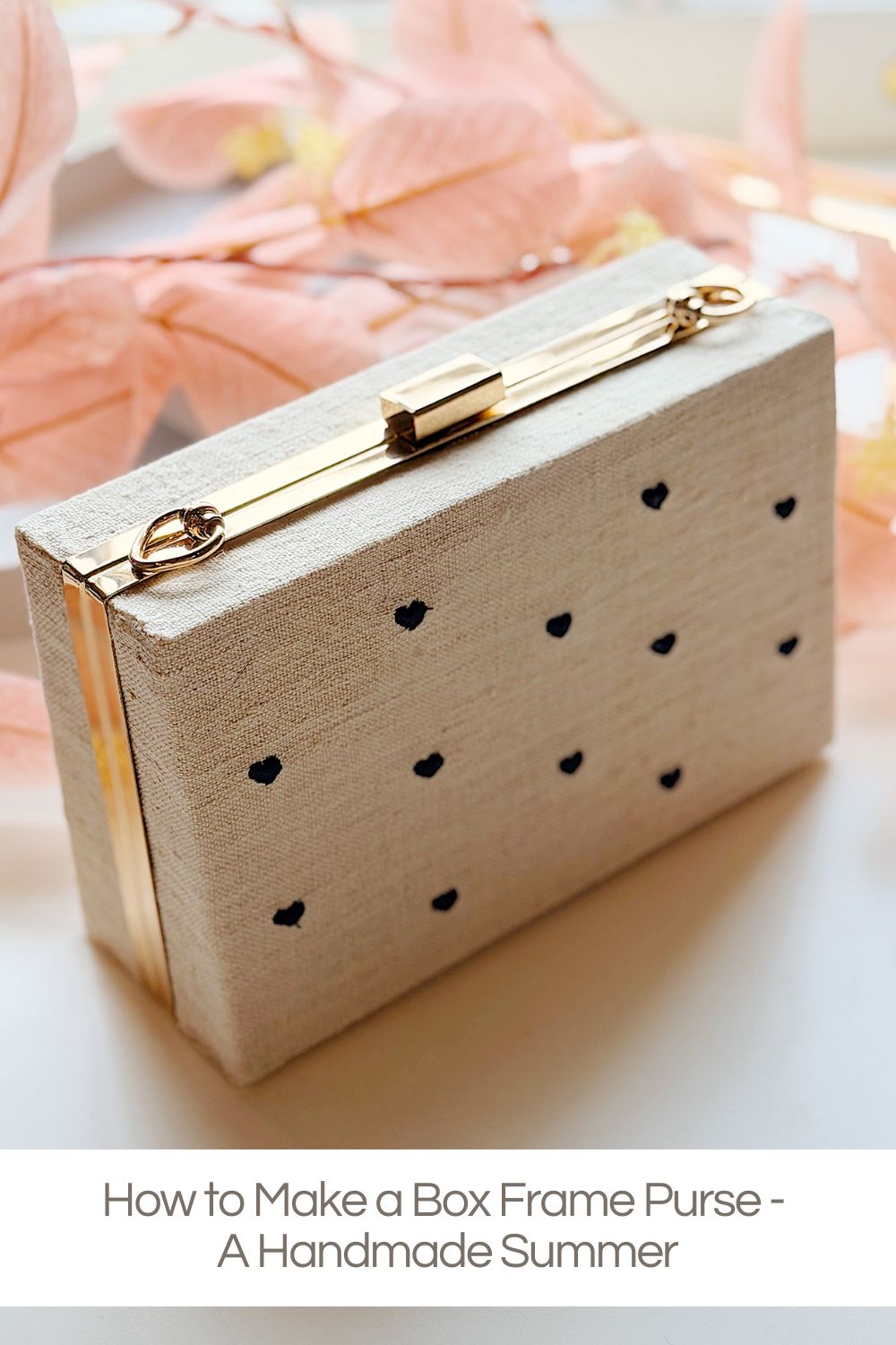 If you're looking for a creative project that combines sewing, embroidery, and beautiful fabrics, then you're going to love this Box Frame Purse. 