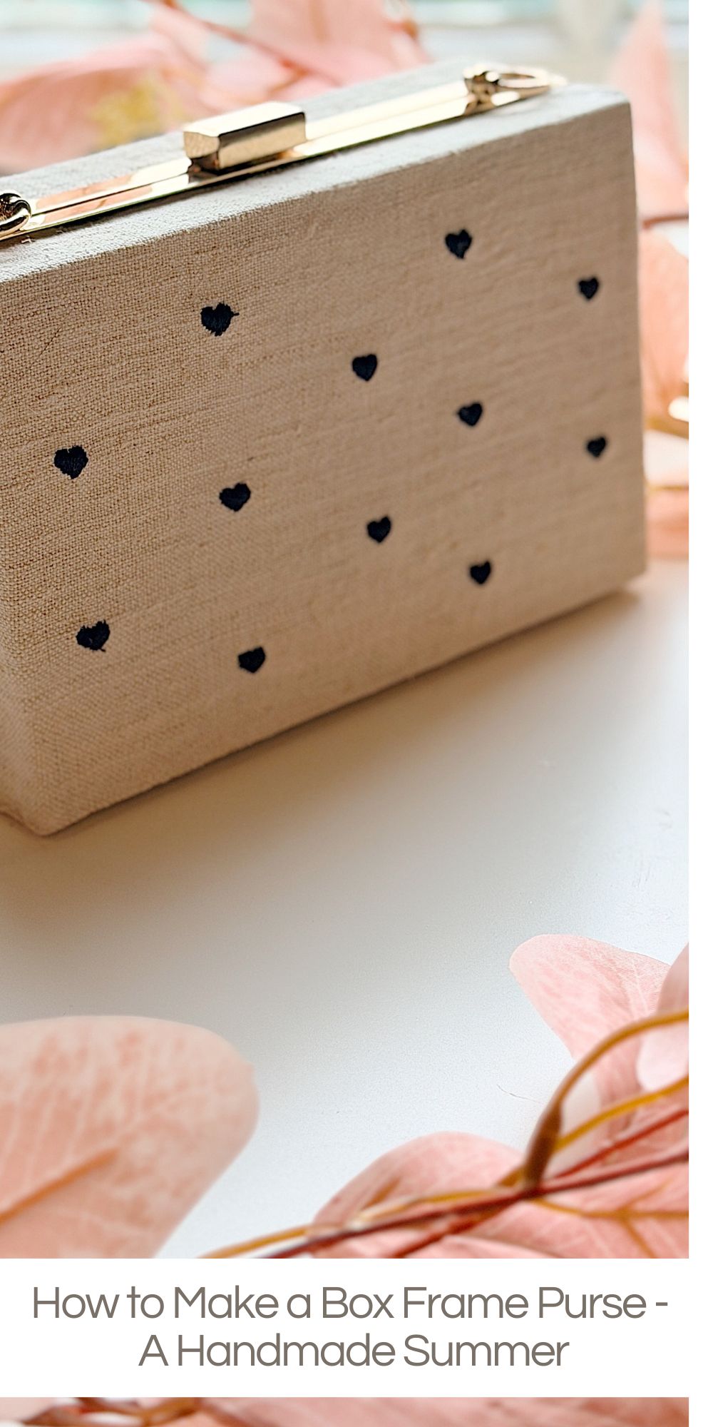 If you're looking for a creative project that combines sewing, embroidery, and beautiful fabrics, then you're going to love this Box Frame Purse. 