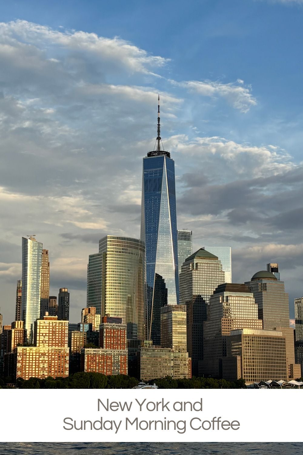 This week I'm writing from New York City, where Dave and I are celebrating a family wedding weekend in Brooklyn with siblings, nieces, nephews, and family from near and far.