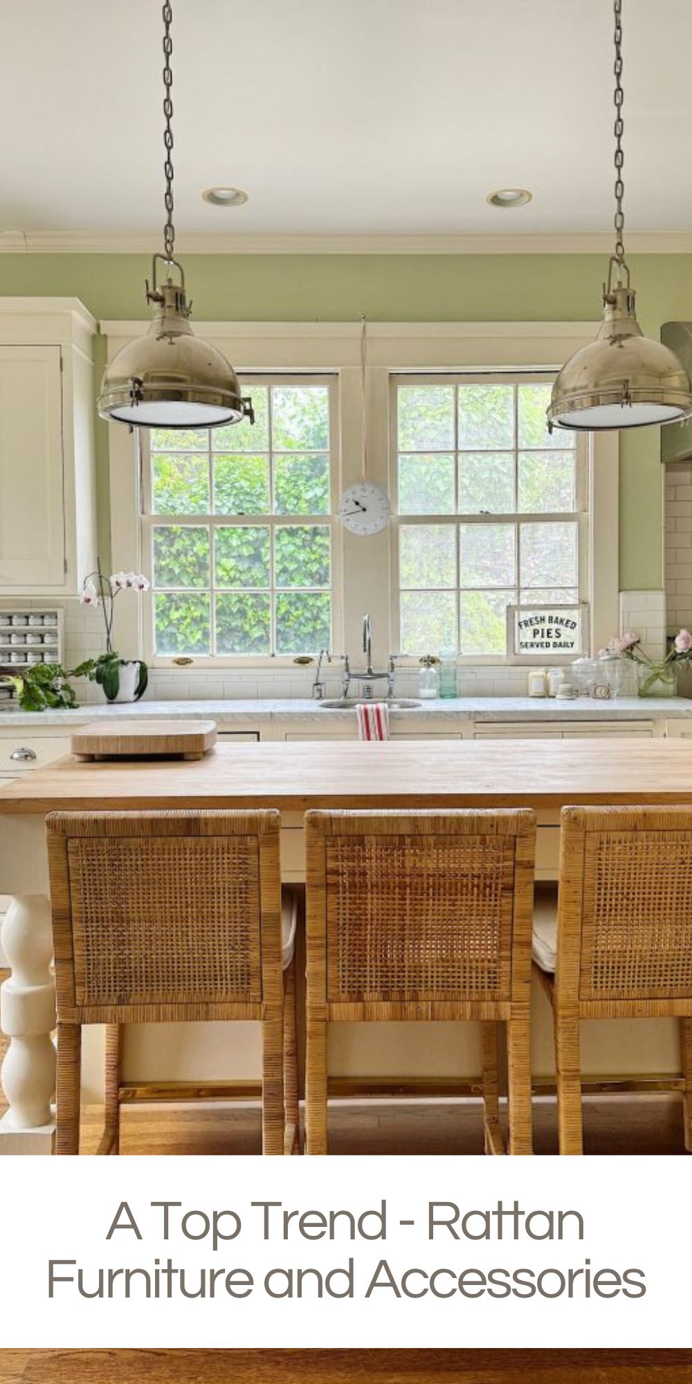 A decor trend taking the interior design world by storm this year is rattan furniture and accessories.