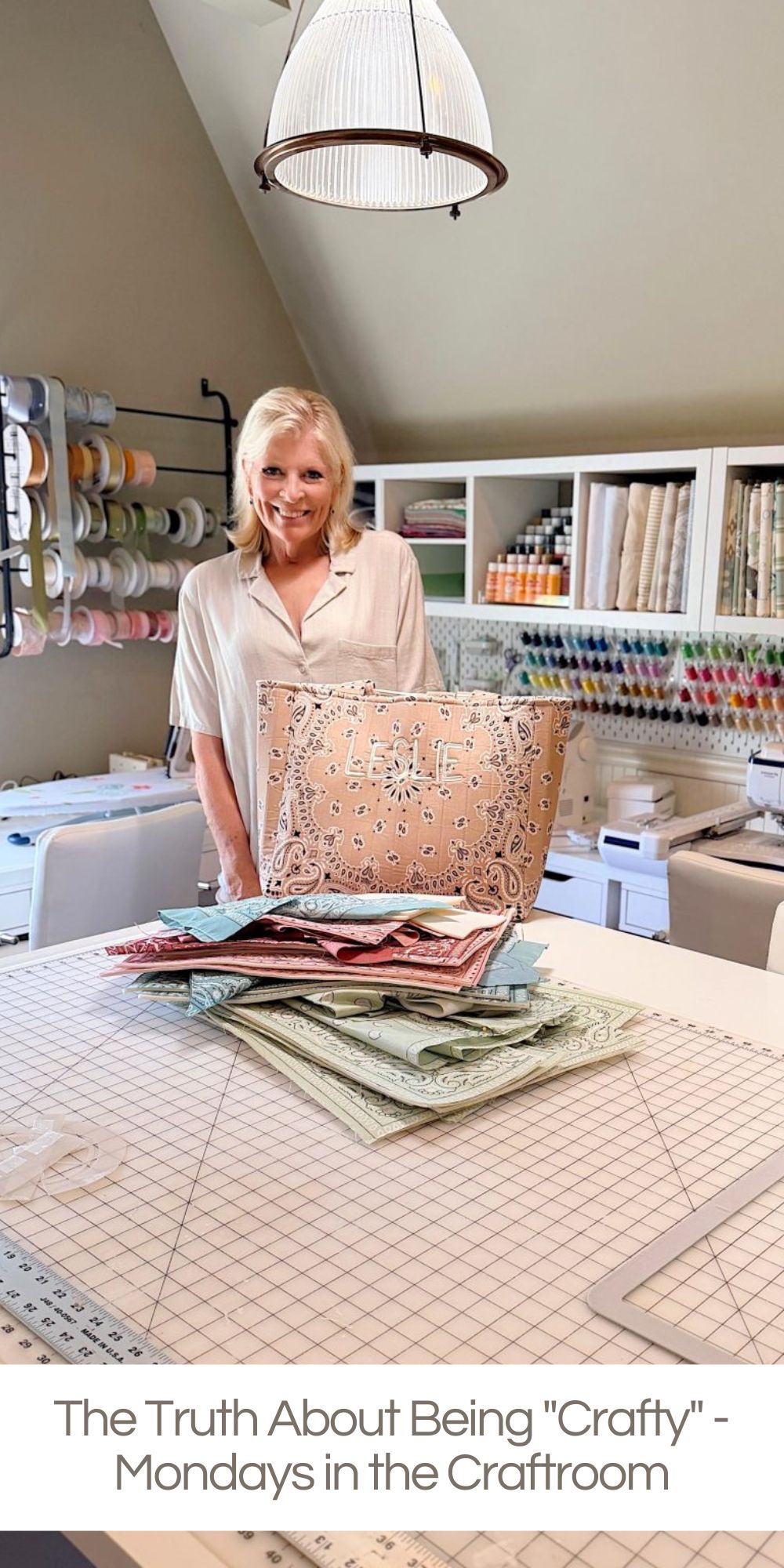The Truth About Being "Crafty" - Mondays in the Craftroom